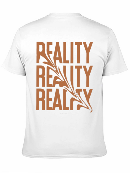 Camiseta Negra Hombre Reality