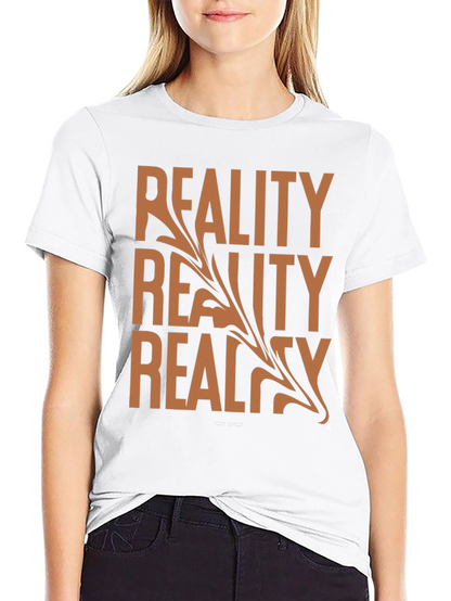 Camiseta Negra Hombre Reality