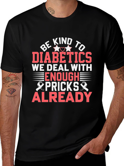 Camiseta Sé amable con los diabéticos
