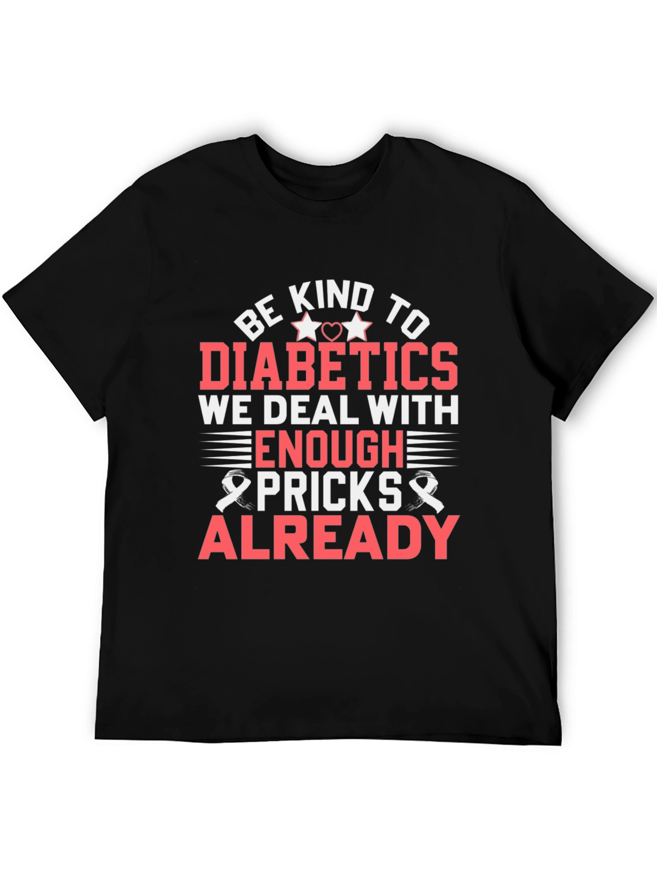 Camiseta Sé amable con los diabéticos
