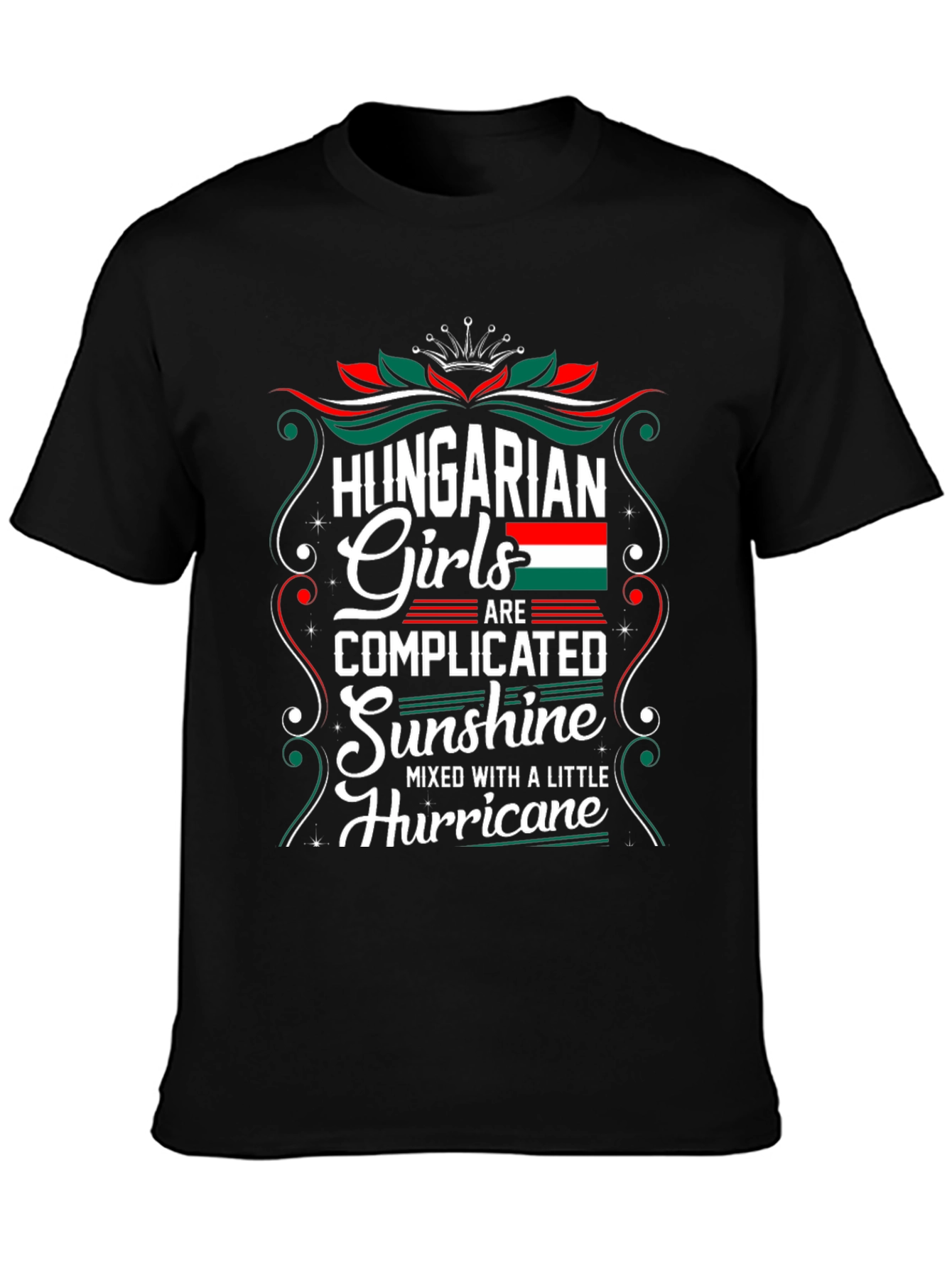 Camiseta Negra - Chicas Húngaras Complicadas