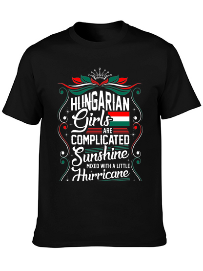 Camiseta Negra - Chicas Húngaras Complicadas
