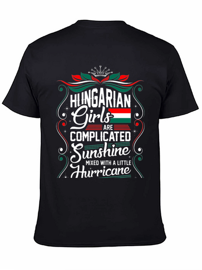 Camiseta Negra - Chicas Húngaras Complicadas