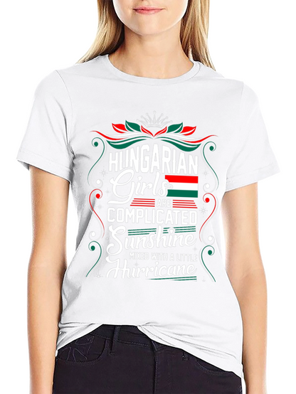 Camiseta Negra - Chicas Húngaras Complicadas