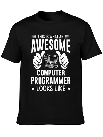 Camiseta Programador Awesome Looks Like