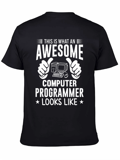 Camiseta Programador Awesome Looks Like