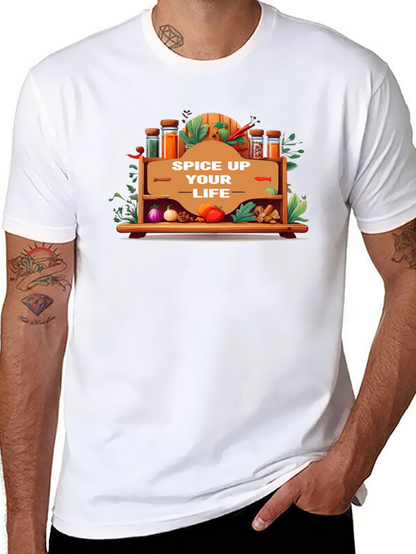 Camiseta Negra Spice Up Your Life