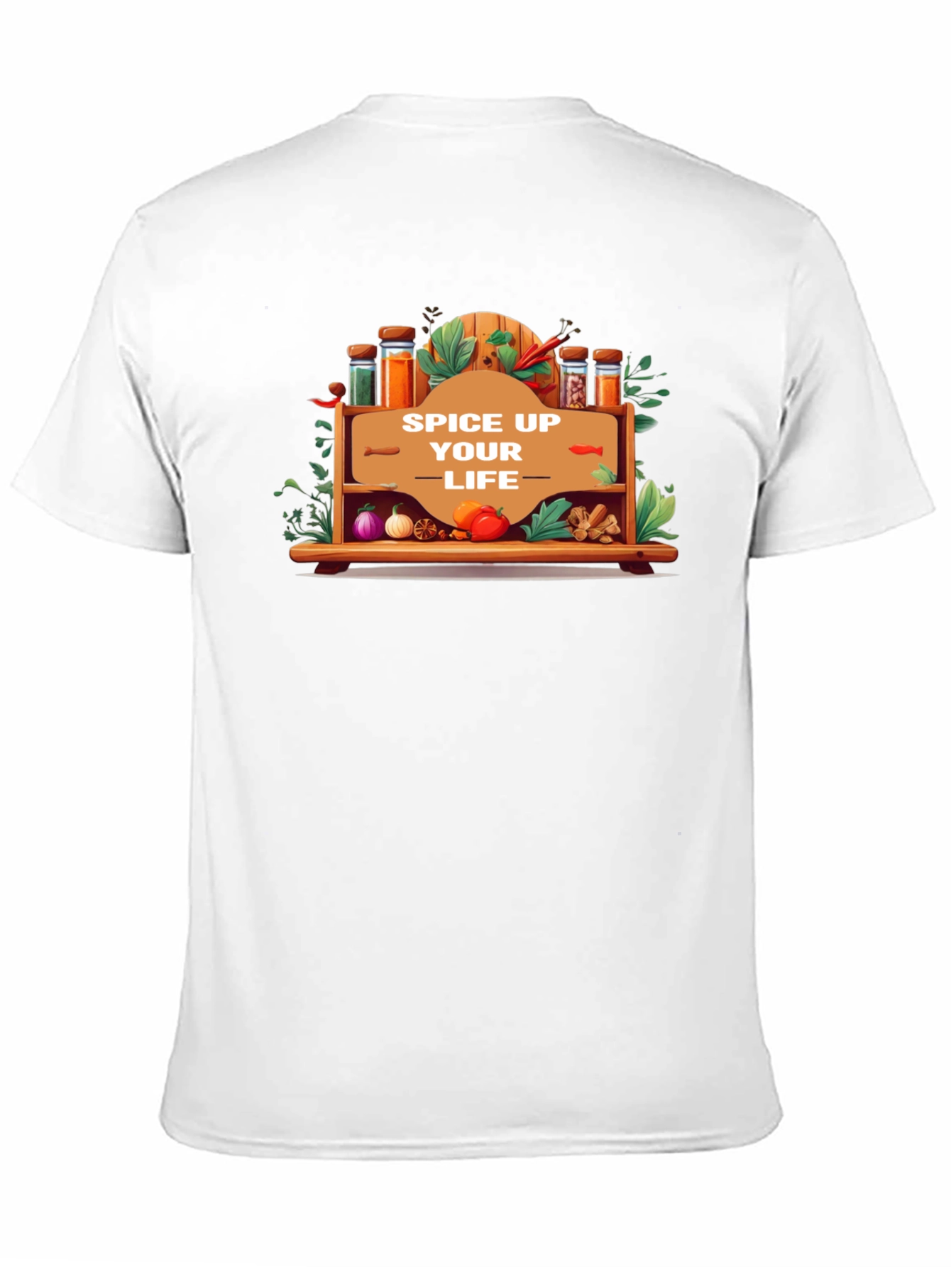 Camiseta Negra Spice Up Your Life