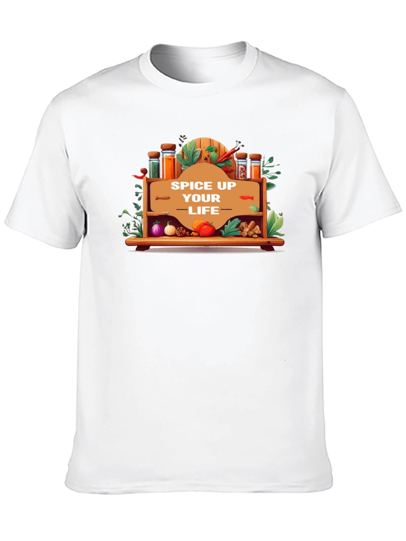 Camiseta Negra Spice Up Your Life