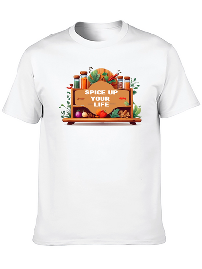 Camiseta Negra Spice Up Your Life