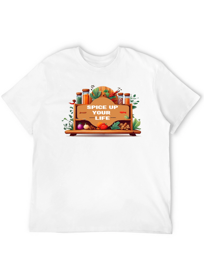 Camiseta Negra Spice Up Your Life