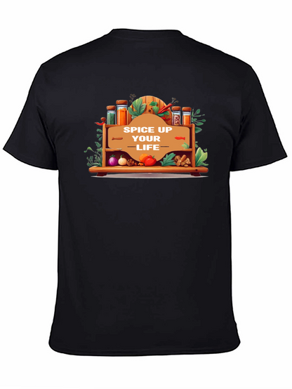 Camiseta Negra Spice Up Your Life