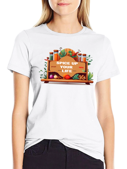 Camiseta Negra Spice Up Your Life