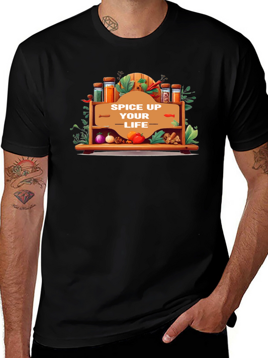 Camiseta Negra Spice Up Your Life