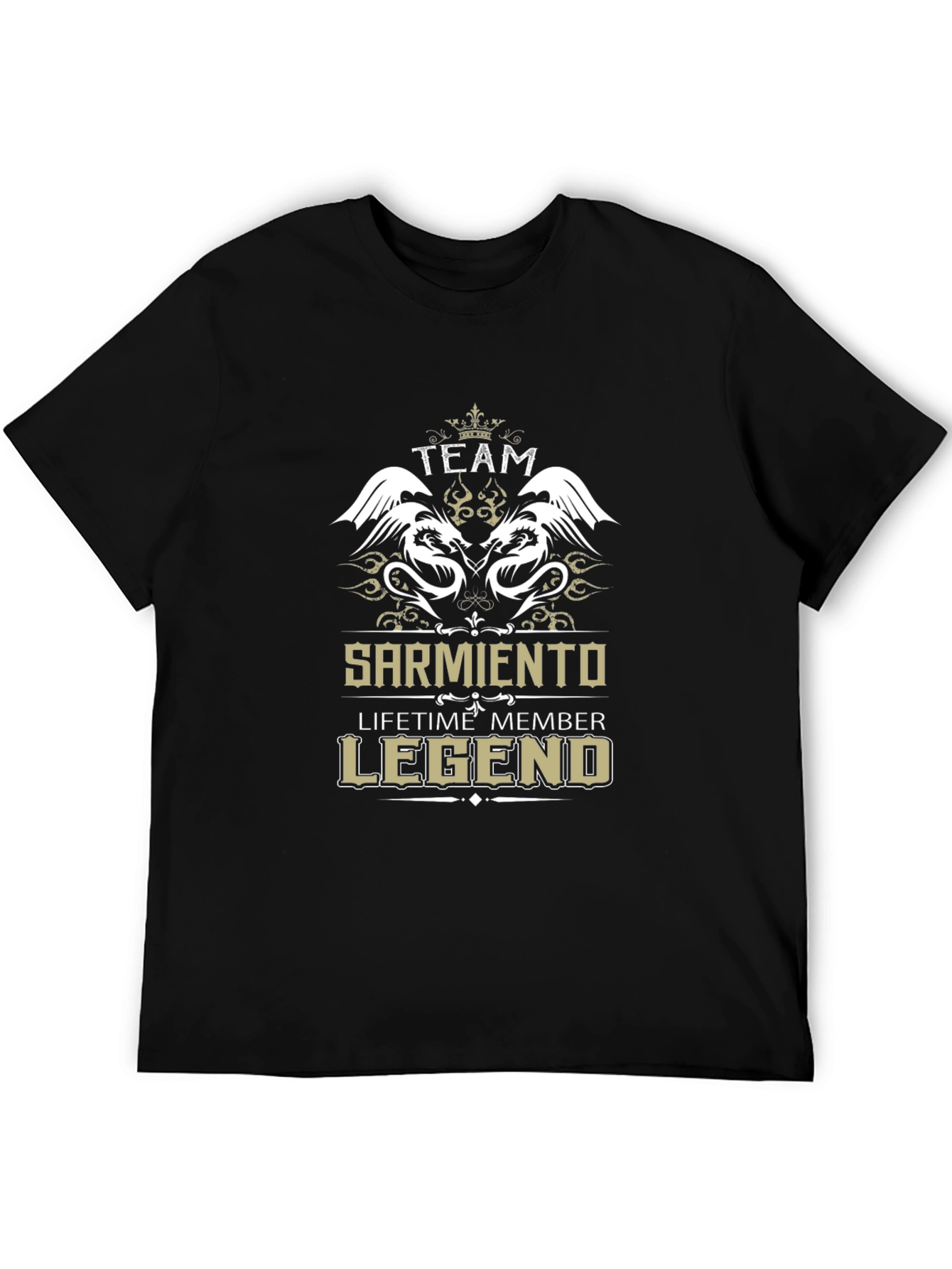 Camiseta Negra Team Sarmiento Legend
