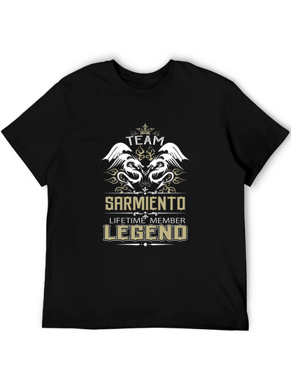 Camiseta Negra Team Sarmiento Legend