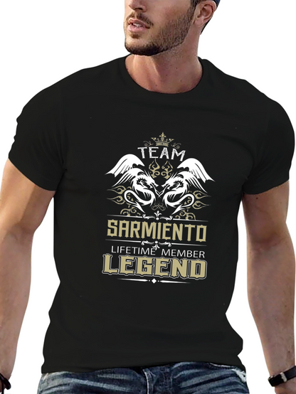Camiseta Negra Team Sarmiento Legend