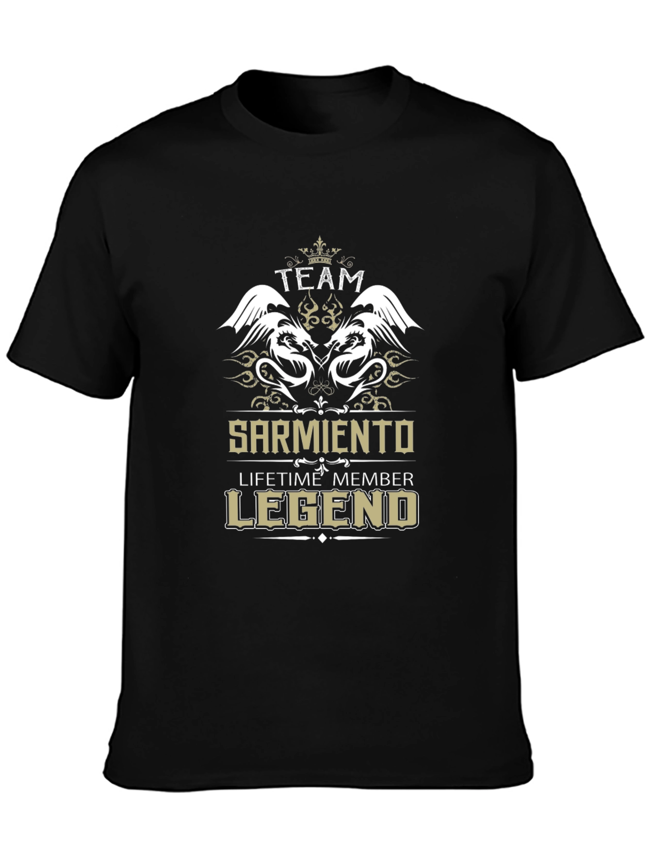 Camiseta Negra Team Sarmiento Legend