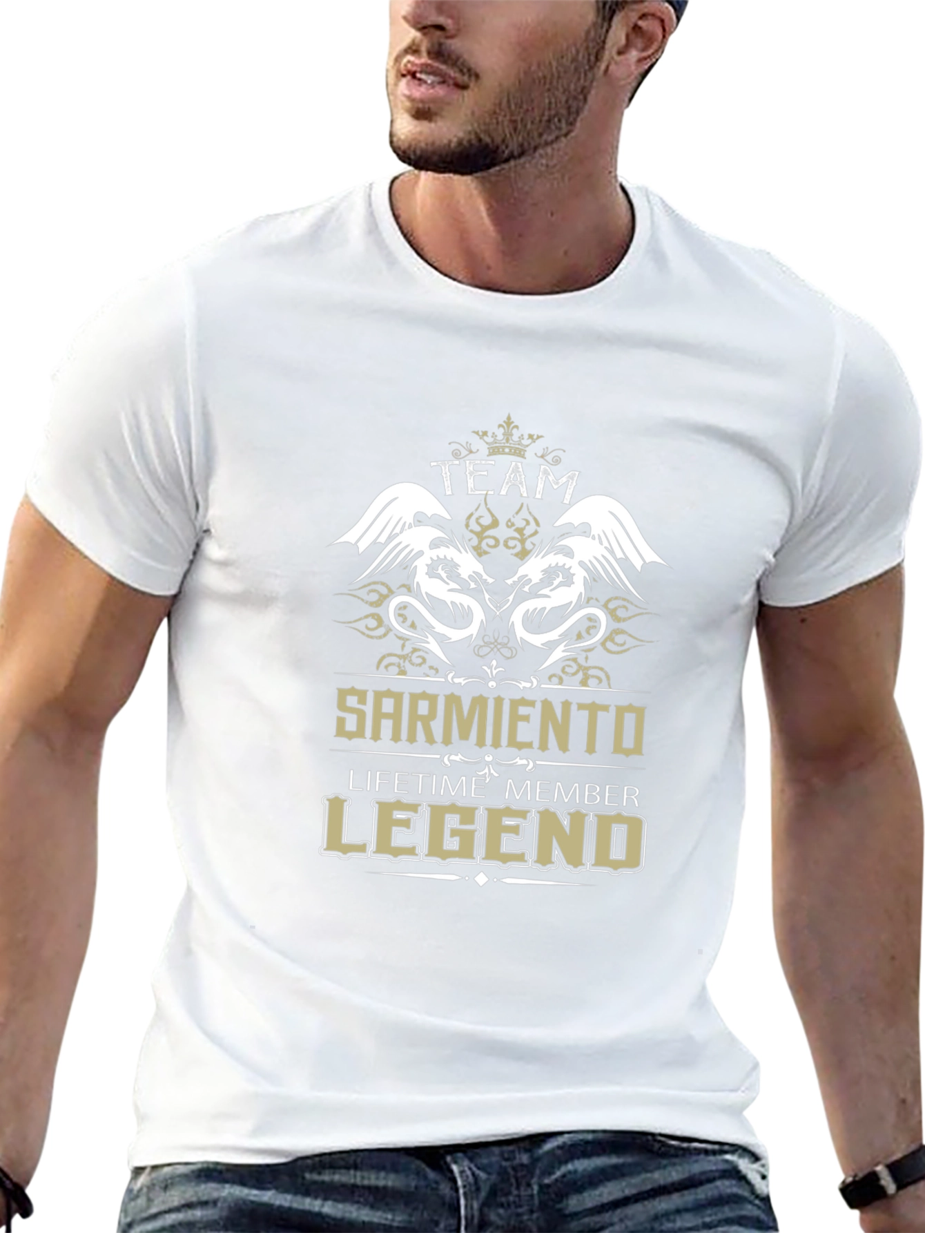 Camiseta Negra Team Sarmiento Legend