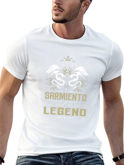 Camiseta Negra Team Sarmiento Legend