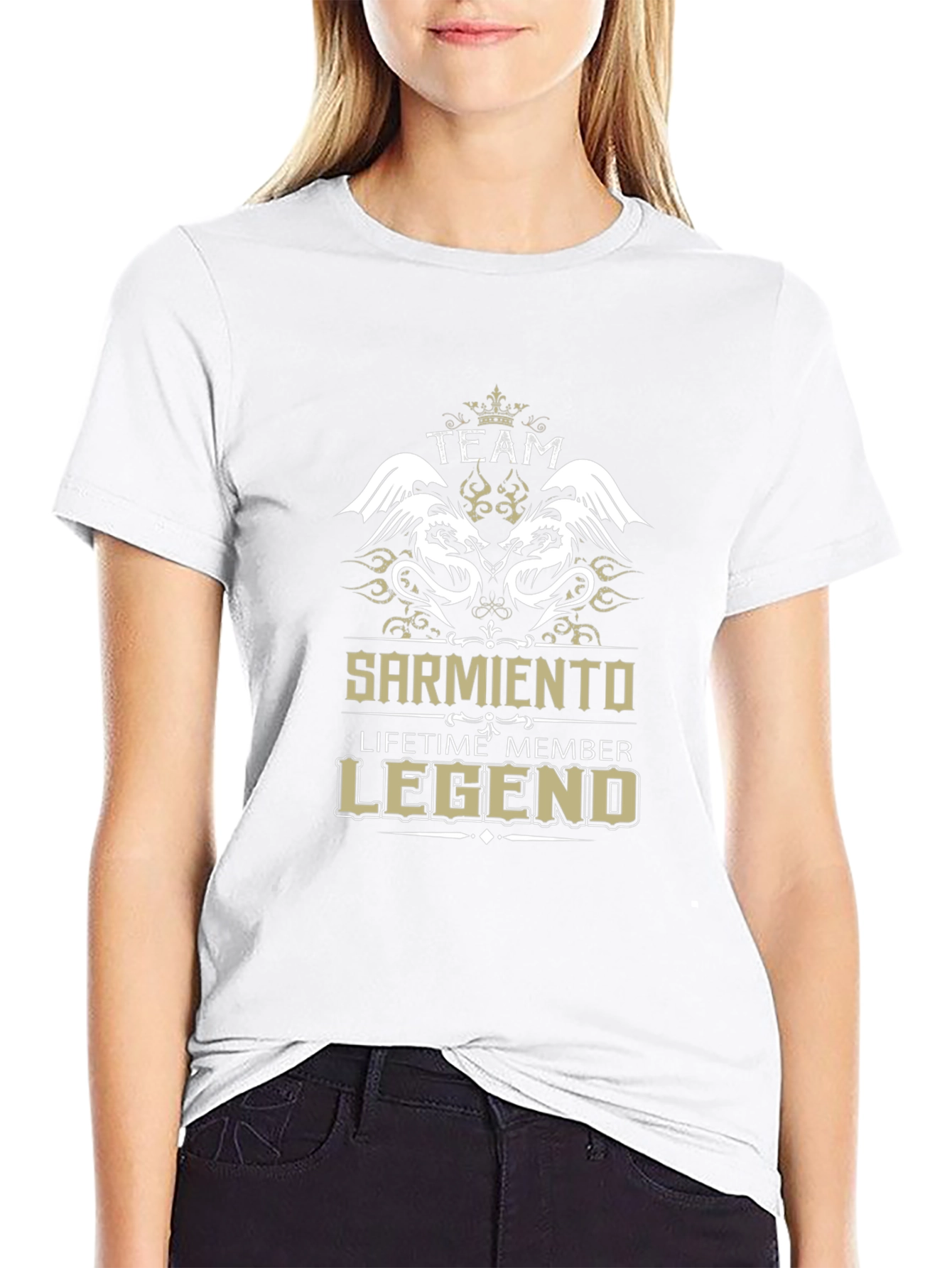 Camiseta Negra Team Sarmiento Legend