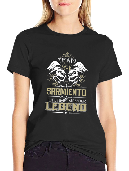 Camiseta Negra Team Sarmiento Legend
