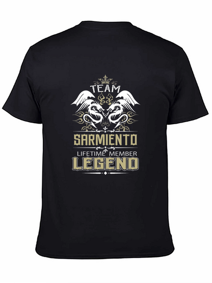Camiseta Negra Team Sarmiento Legend