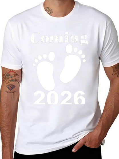 Camiseta de Embarazo: ¡Llegada del Bebé 2026!