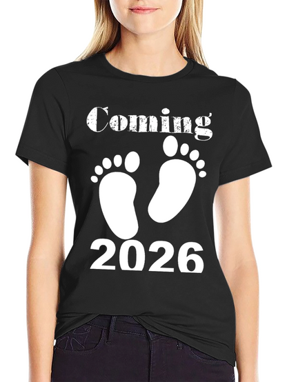 Camiseta de Embarazo: ¡Llegada del Bebé 2026!