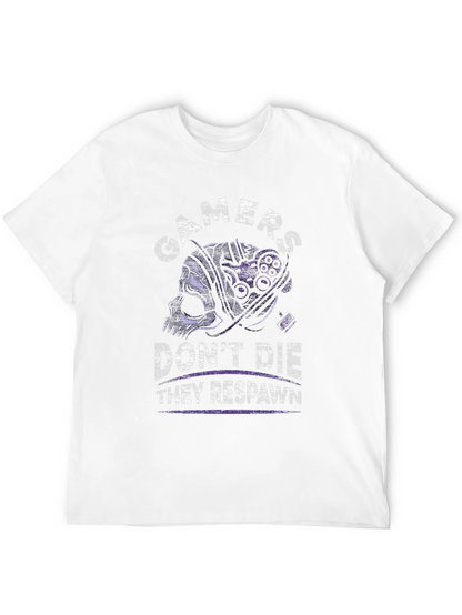 Camiseta Gamer: Los Gamers No Mueren Reaparecen