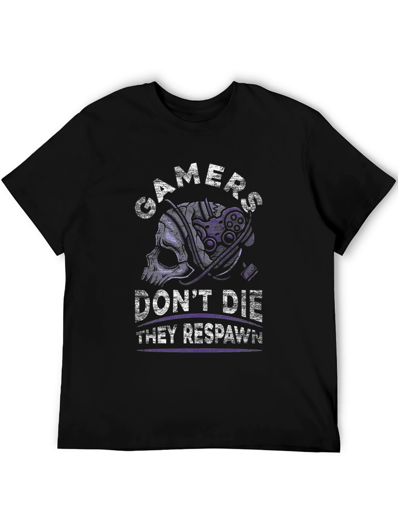 Camiseta Gamer: Los Gamers No Mueren Reaparecen