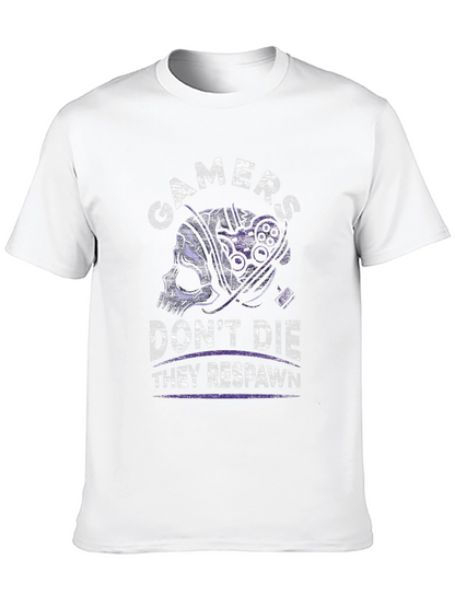 Camiseta Gamer: Los Gamers No Mueren Reaparecen