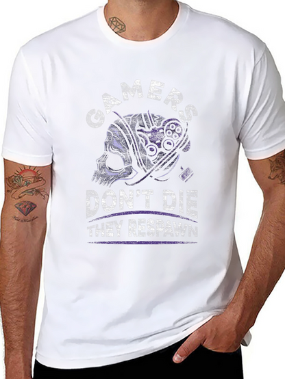 Camiseta Gamer: Los Gamers No Mueren Reaparecen