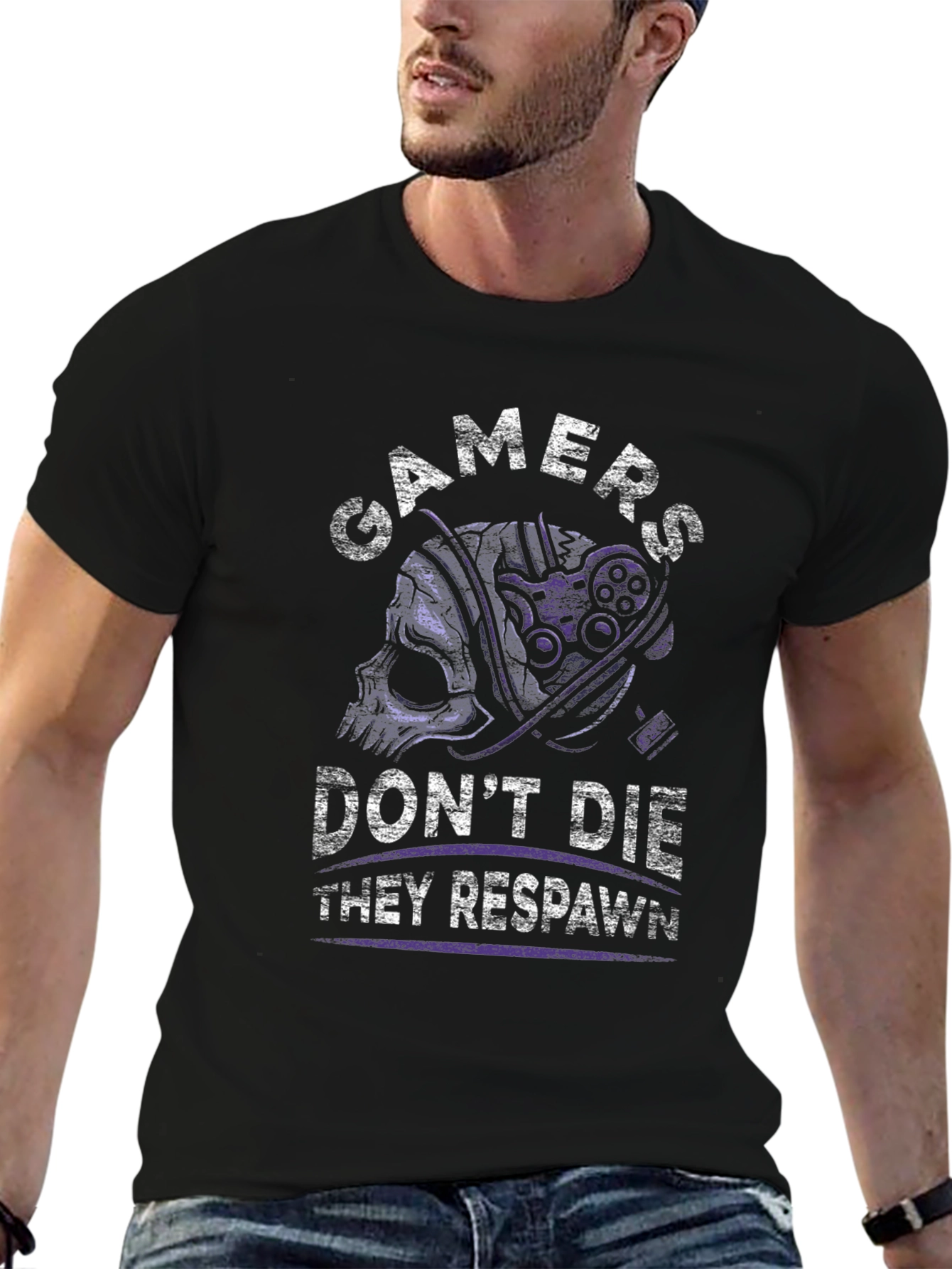 Camiseta Gamer: Los Gamers No Mueren Reaparecen
