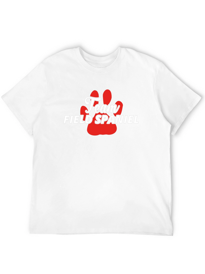 Camiseta Team Field Spaniel - Diseño Pata Perro