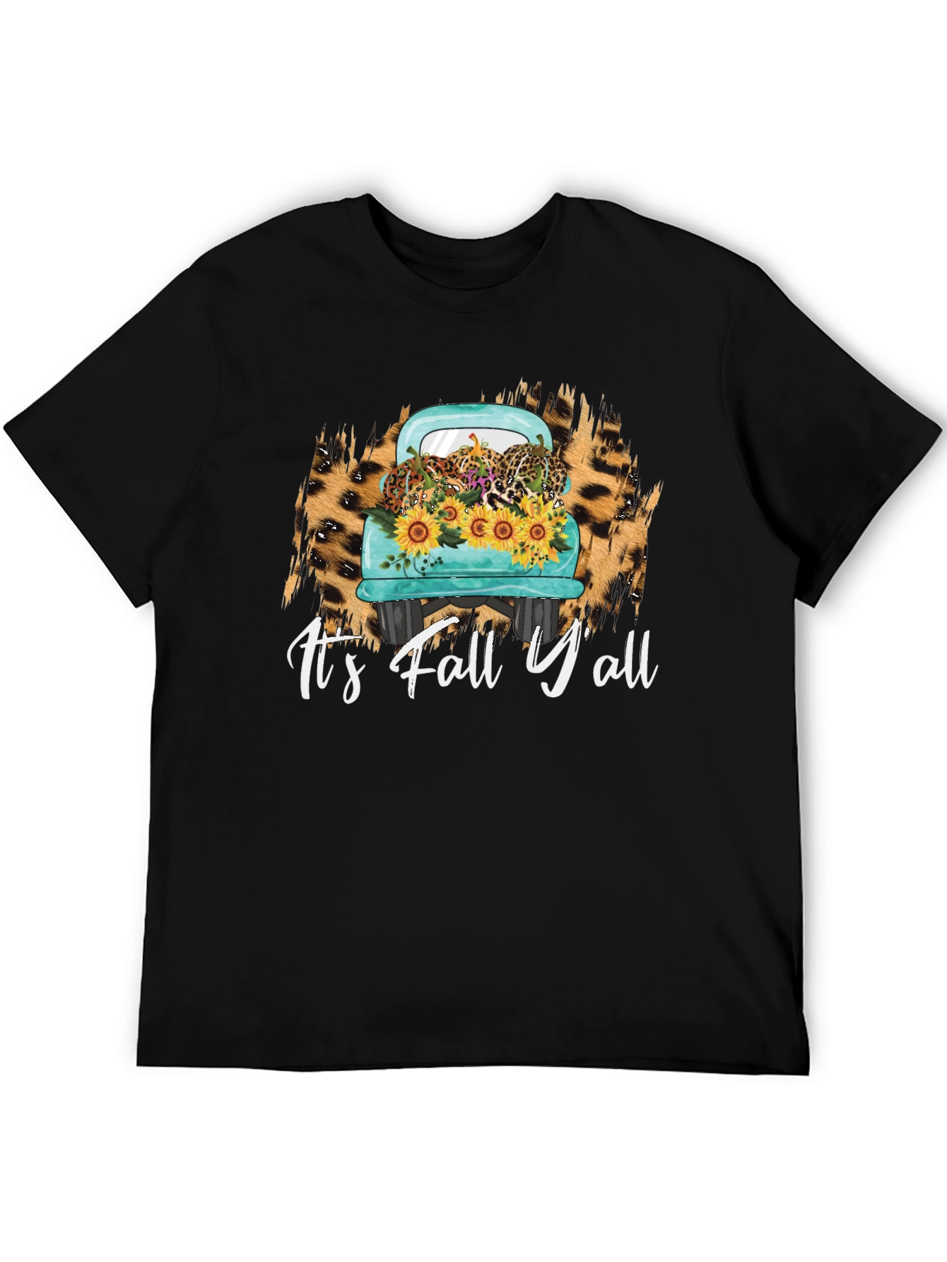 Camiseta Its Fall Yall Camioneta Calabazas
