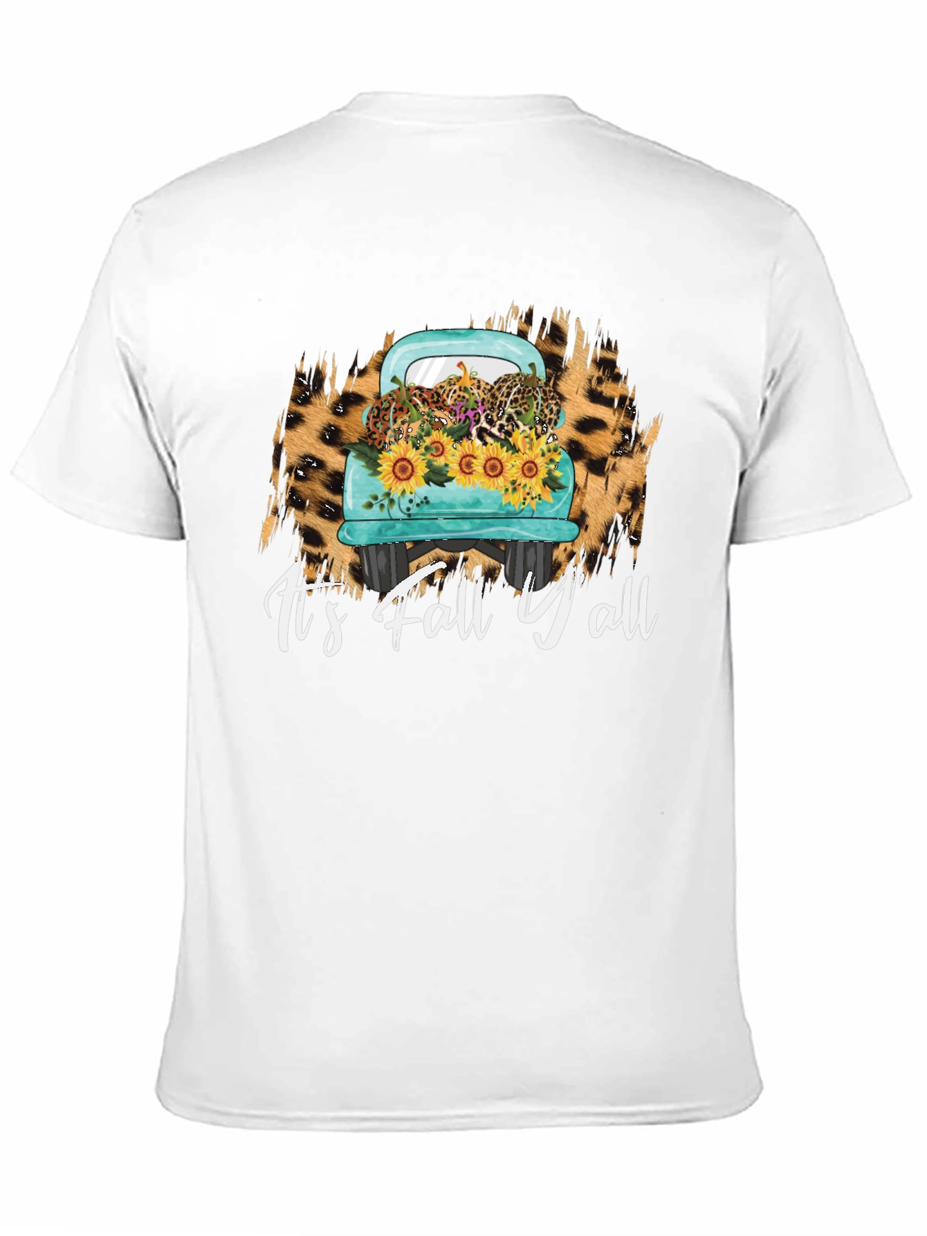 Camiseta Its Fall Yall Camioneta Calabazas