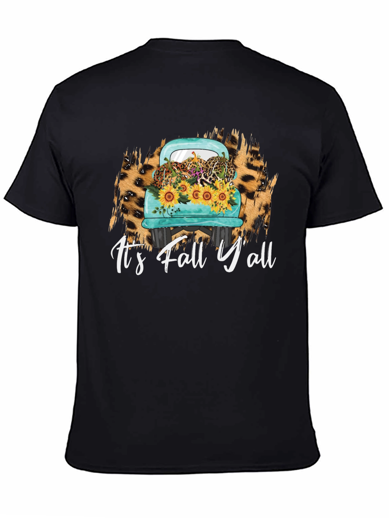 Camiseta Its Fall Yall Camioneta Calabazas