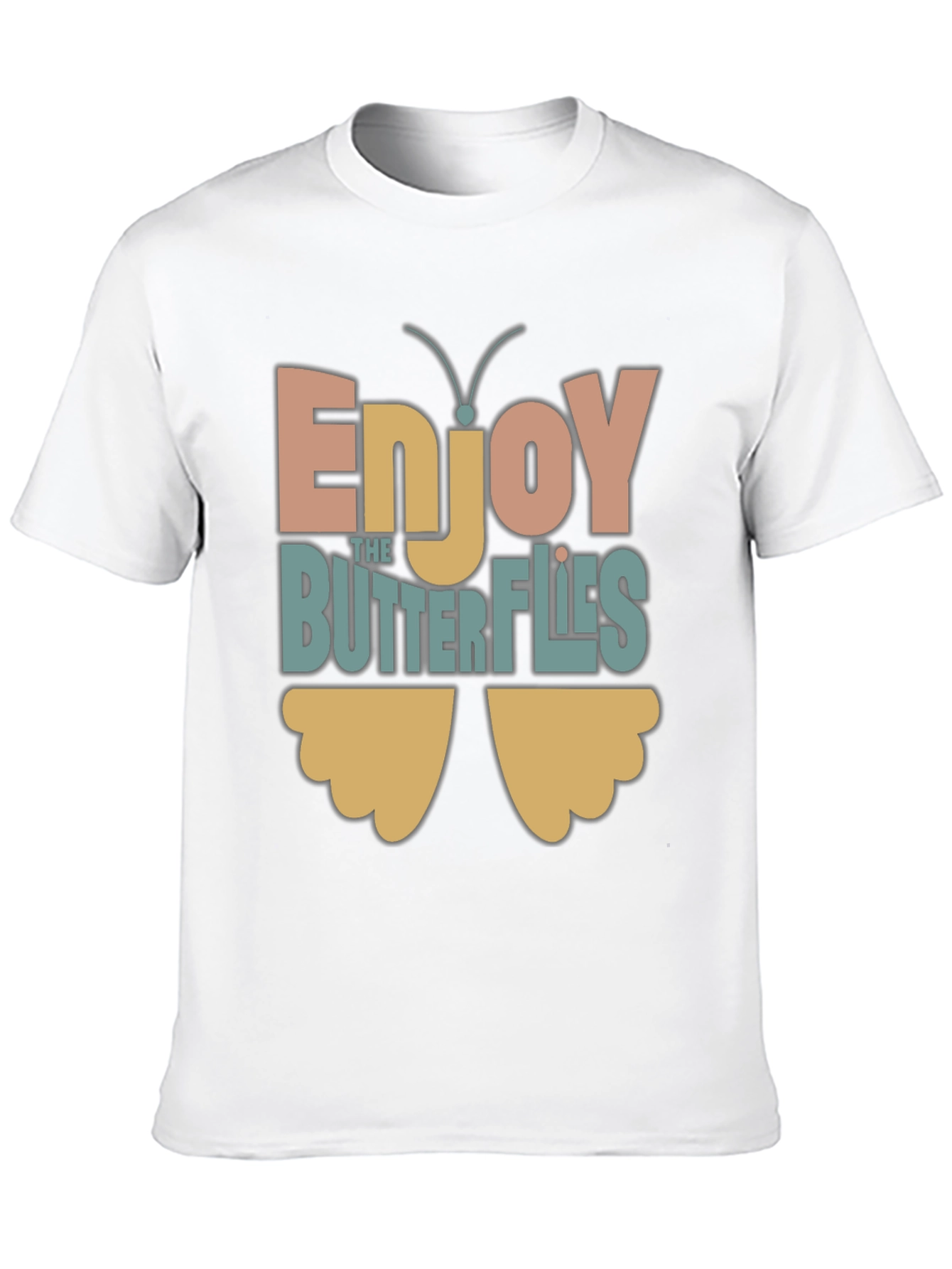 Camiseta Enjoy the Butterflies para Hombre