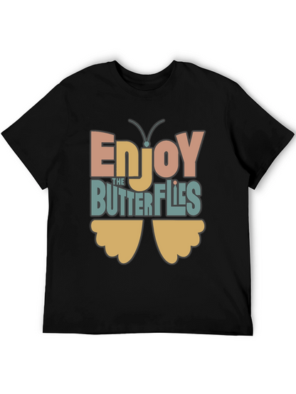 Camiseta Enjoy the Butterflies para Hombre
