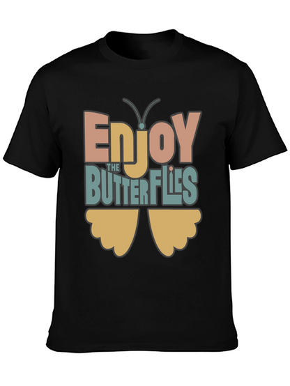 Camiseta Enjoy the Butterflies para Hombre