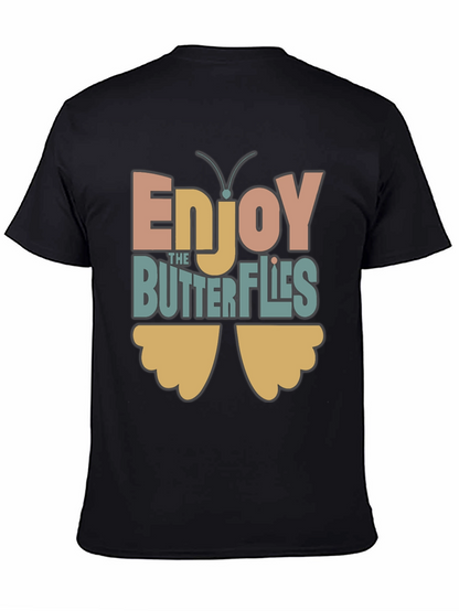 Camiseta Enjoy the Butterflies para Hombre