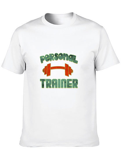 Camiseta Hombre Negra Personal Trainer Gym