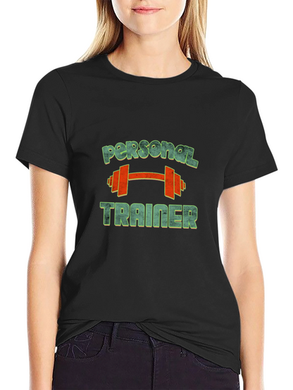 Camiseta Hombre Negra Personal Trainer Gym