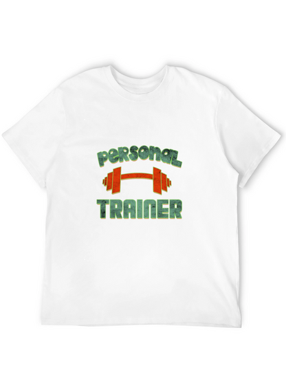 Camiseta Hombre Negra Personal Trainer Gym