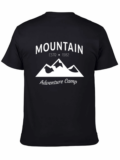 Camiseta Negra Mountain Adventure Camp