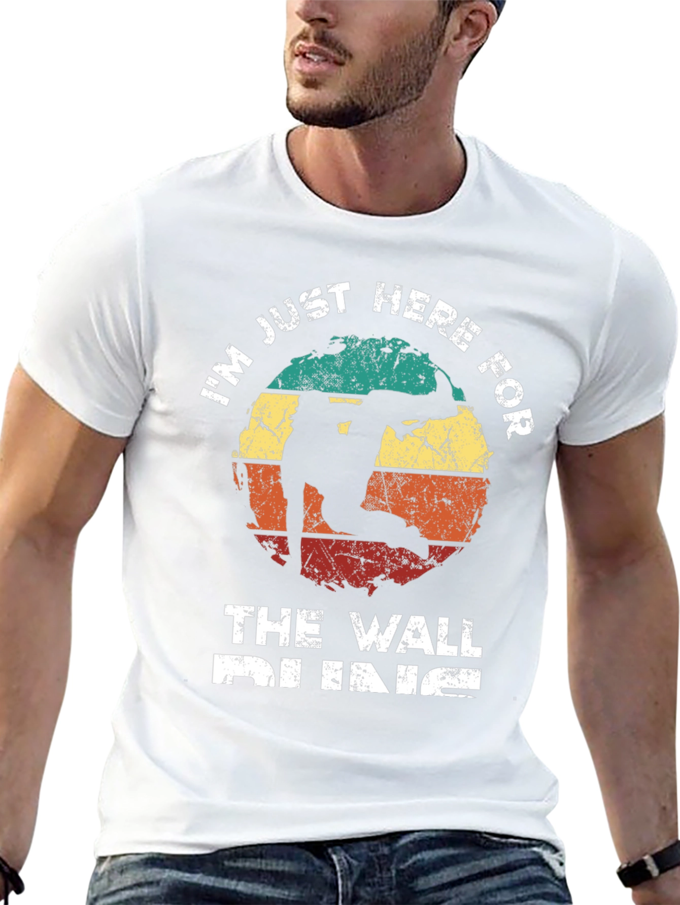 Camiseta Aquí por la escalada