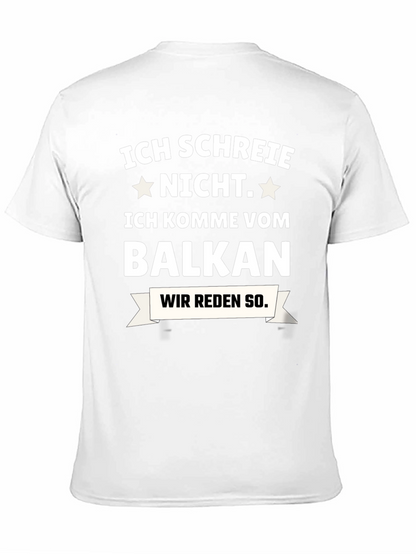 Camiseta Negra: ¡No Grito Soy del Balkan!