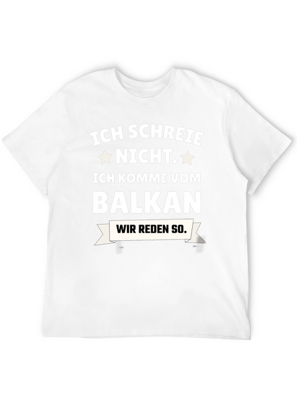 Camiseta Negra: ¡No Grito Soy del Balkan!