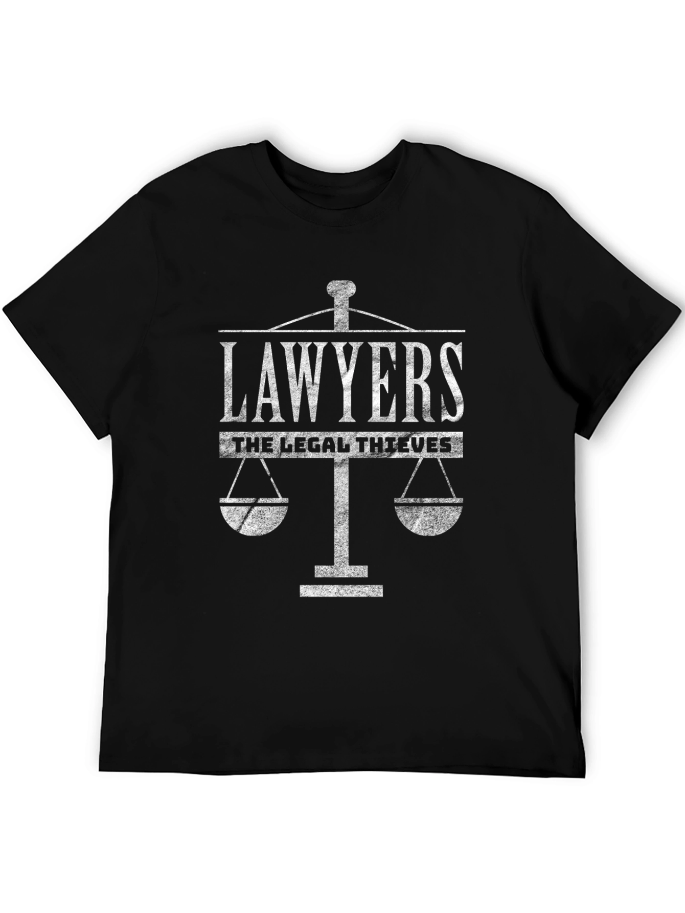 Camiseta Negra Abogados: Los Ladrones Legales